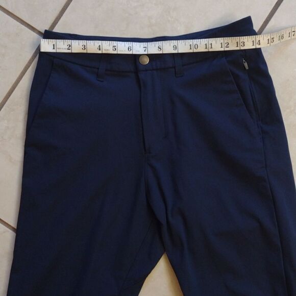 Lululemon Commission Pant Slim True Navy size 28 trouser - Picture 4 of 16